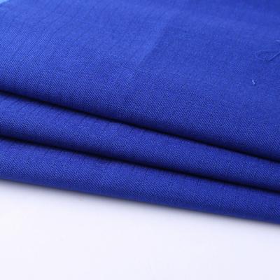 滌棉雙緯靜電格面料